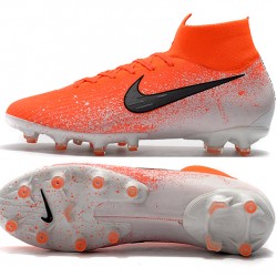 Kopačky Nike Mercurial Superfly VI 360 Elite AG oranžový Bílý