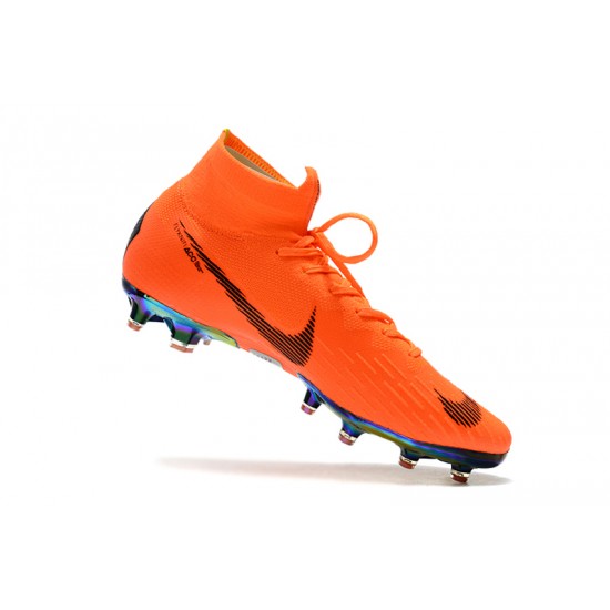 Kopačky Nike Mercurial Superfly VI 360 Elite AG oranžový