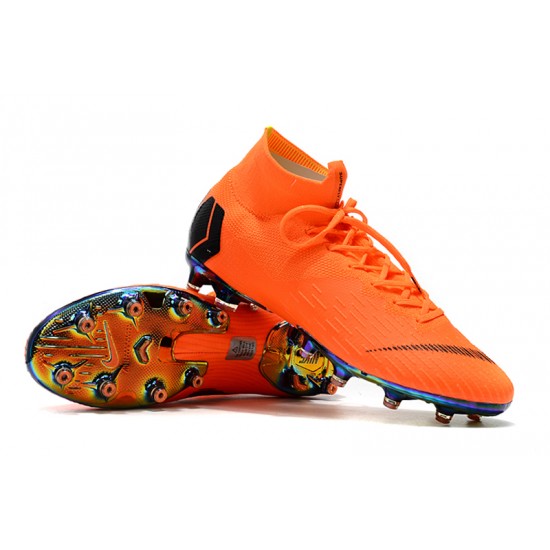 Kopačky Nike Mercurial Superfly VI 360 Elite AG oranžový