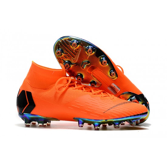 Kopačky Nike Mercurial Superfly VI 360 Elite AG oranžový