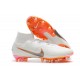 Kopačky Nike Mercurial Superfly VI 360 Elite AG Bílý Stříbrný oranžový