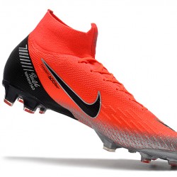 Kopačky Nike Mercurial Superfly VI 360 Elite CR7 FG MetVšechnoic Nachový Červené