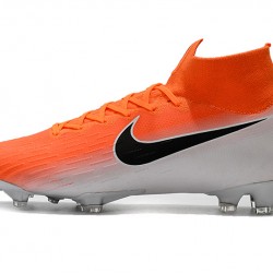 Kopačky Nike Mercurial Superfly VI 360 Elite CR7 FG oranžový Bílý Černá