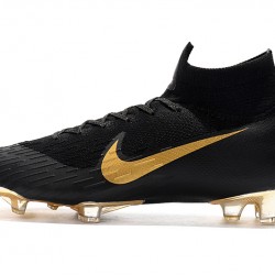 Kopačky Nike Mercurial Superfly VI 360 Elite FG Černá Gold