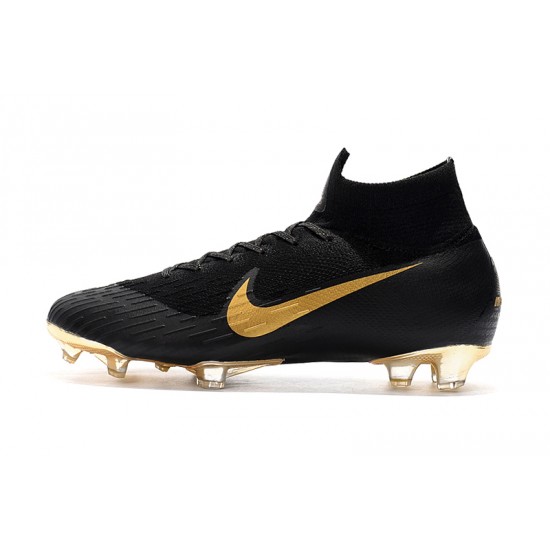 Kopačky Nike Mercurial Superfly VI 360 Elite FG Černá Gold