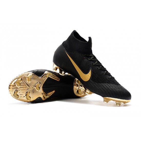 Kopačky Nike Mercurial Superfly VI 360 Elite FG Černá Gold