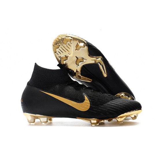 Kopačky Nike Mercurial Superfly VI 360 Elite FG Černá Gold