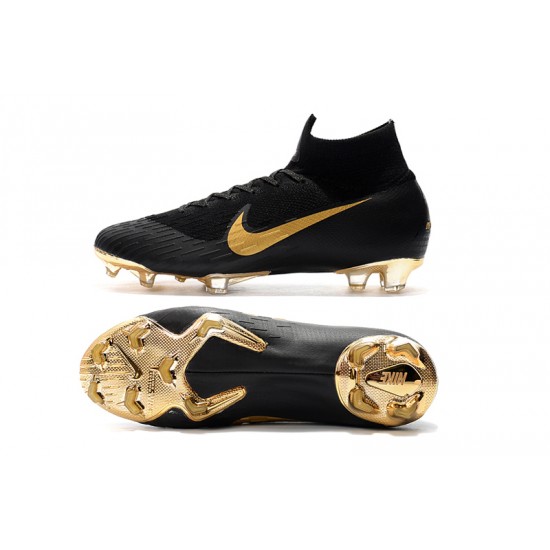 Kopačky Nike Mercurial Superfly VI 360 Elite FG Černá Gold