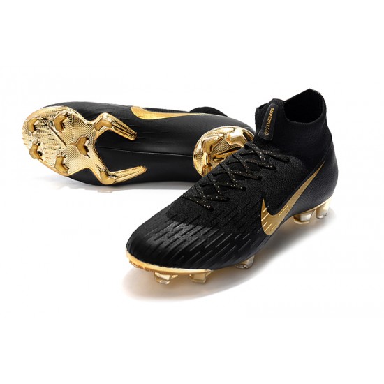 Kopačky Nike Mercurial Superfly VI 360 Elite FG Černá Gold