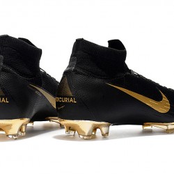 Kopačky Nike Mercurial Superfly VI 360 Elite FG Černá Gold