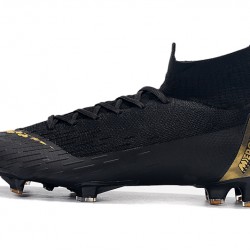 Kopačky Nike Mercurial Superfly VI 360 Elite FG Černá Lux Černá Gold