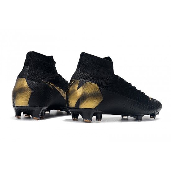 Kopačky Nike Mercurial Superfly VI 360 Elite FG Černá Lux Černá Gold