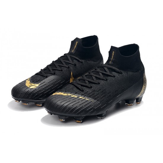 Kopačky Nike Mercurial Superfly VI 360 Elite FG Černá Lux Černá Gold