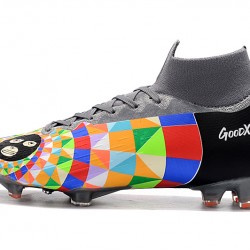 Kopačky Nike Mercurial Superfly VI 360 Elite FG Dani Alves - Černá Šedá Colorful