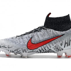 Kopačky Nike Mercurial Superfly VI 360 Elite FG Neymar Bílý Černá Červené