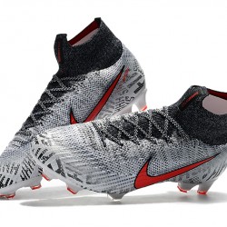 Kopačky Nike Mercurial Superfly VI 360 Elite FG Neymar Bílý Černá Červené