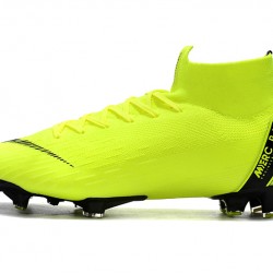 Kopačky Nike Mercurial Superfly VI 360 Elite FG Volt Černá