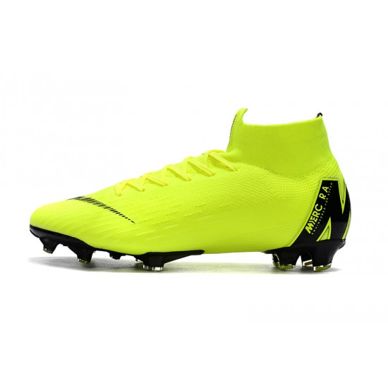 Kopačky Nike Mercurial Superfly VI 360 Elite FG Volt Černá