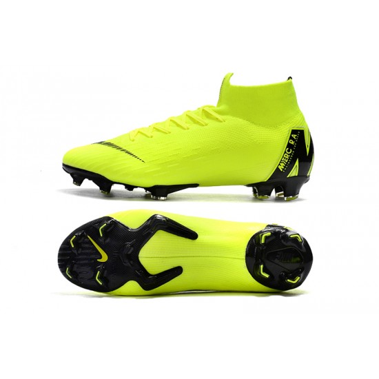 Kopačky Nike Mercurial Superfly VI 360 Elite FG Volt Černá