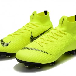 Kopačky Nike Mercurial Superfly VI 360 Elite FG Volt Černá