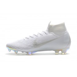 Kopačky Nike Mercurial Superfly VI 360 Elite FG Bílý Stříbrný