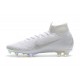 Kopačky Nike Mercurial Superfly VI 360 Elite FG Bílý Stříbrný