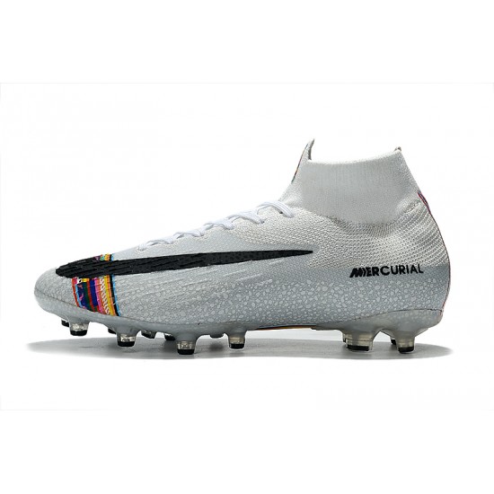 Kopačky Nike Mercurial Superfly VI 360LVL UP Elite FG Bílý