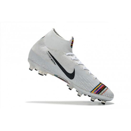 Kopačky Nike Mercurial Superfly VI 360LVL UP Elite FG Bílý