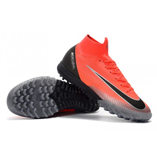 Kopačky Nike Mercurial Superfly VI Elite CR7 TF MD oranžový