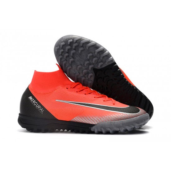 Kopačky Nike Mercurial Superfly VI Elite CR7 TF MD oranžový