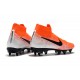 Kopačky Nike Mercurial Superfly VI Flyknit 360 Elite SG oranžový Bílý Černá