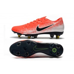 Kopačky Nike Mercurial Superfly VI Flyknit 360 Elite SG oranžový Bílý Černá