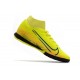 Kopačky Nike Mercurial Superfly VII Academy IC Neon Zelená