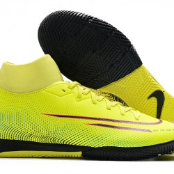 Kopačky Nike Mercurial Superfly VII Academy IC Neon Zelená