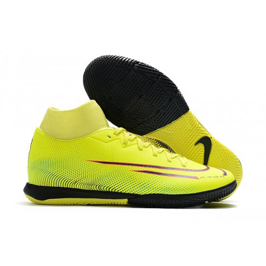 Kopačky Nike Mercurial Superfly VII Academy IC Neon Zelená