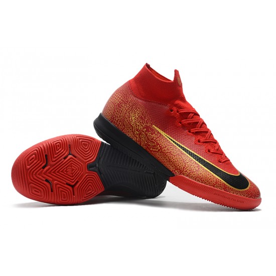 Kopačky Nike Mercurial SuperflyX VI Elite CR7 IN Červené