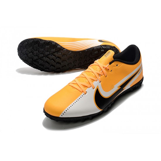 Kopačky Nike Mercurial Vapor 13 Academy TF oranžový Bílý Černá