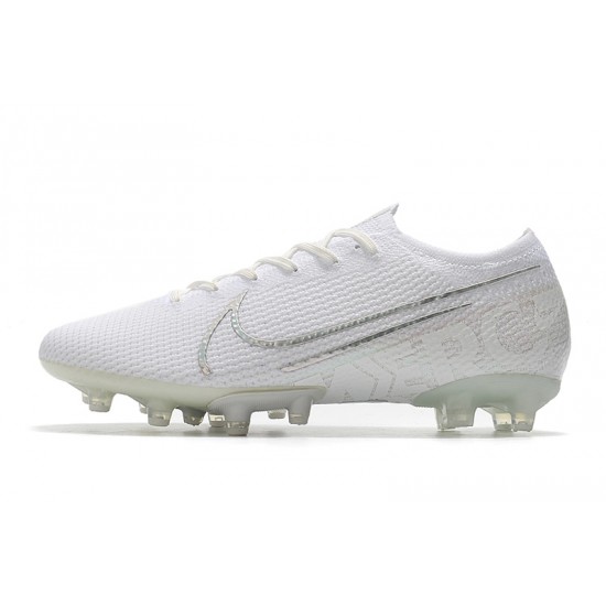 Kopačky Nike Mercurial Vapor 13 Elite AG Flyknit 360 Všechno  Bílý