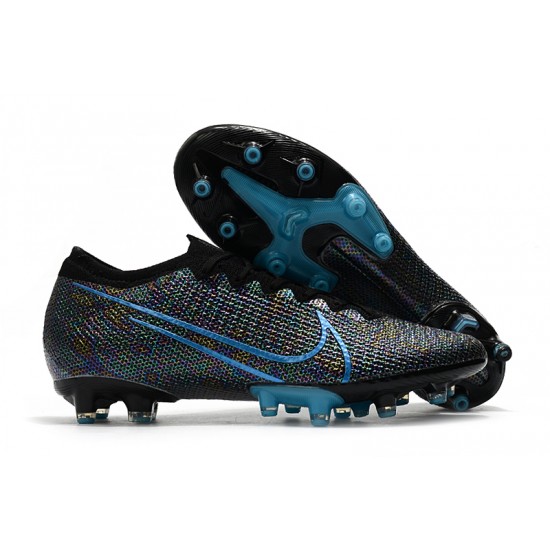 Kopačky Nike Mercurial Vapor 13 Elite AG Flyknit 360 Modrý Černá