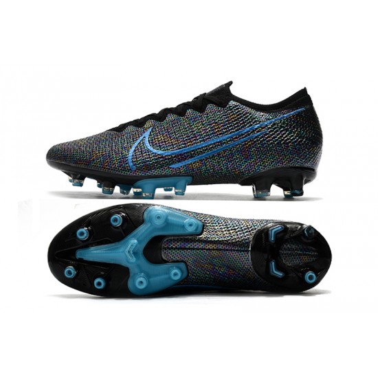 Kopačky Nike Mercurial Vapor 13 Elite AG Flyknit 360 Modrý Černá