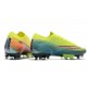 Kopačky Nike Mercurial Vapor 13 Elite AG Flyknit 360 Neon Zelená