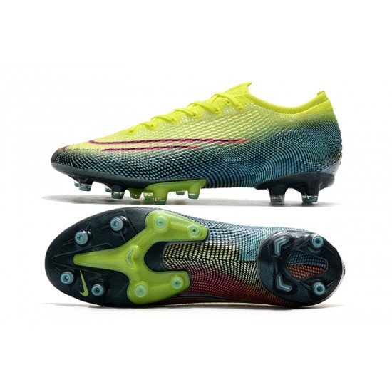 Kopačky Nike Mercurial Vapor 13 Elite AG Flyknit 360 Neon Zelená