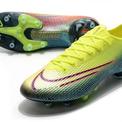 Kopačky Nike Mercurial Vapor 13 Elite AG Flyknit 360 Neon Zelená