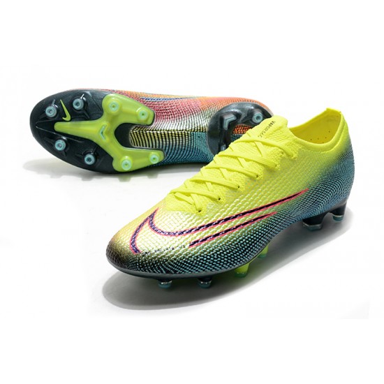 Kopačky Nike Mercurial Vapor 13 Elite AG Flyknit 360 Neon Zelená