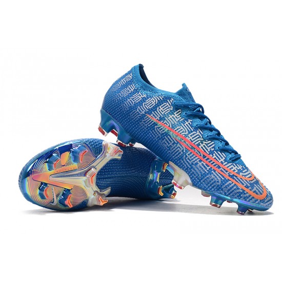 Kopačky Nike Mercurial Vapor 13 Elite CR7 FG Modrý