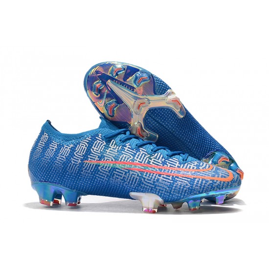 Kopačky Nike Mercurial Vapor 13 Elite CR7 FG Modrý