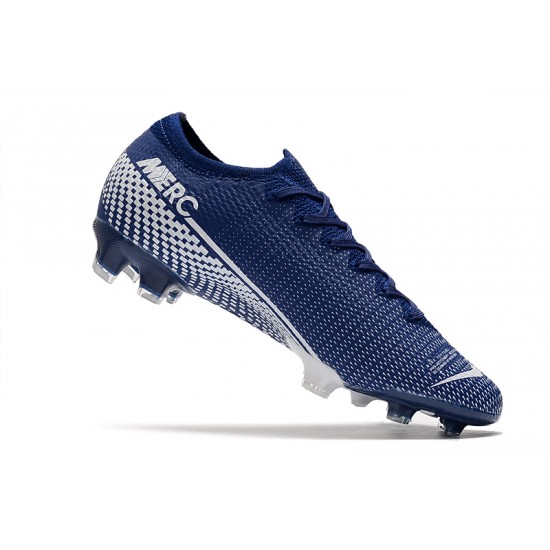 Kopačky Nike Mercurial Vapor 13 Elite FG  Tmavě modrá Bílý