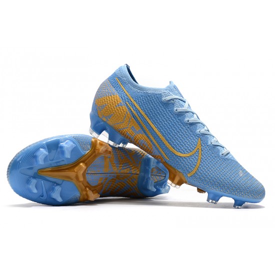 Kopačky Nike Mercurial Vapor 13 Elite FG Modrý Zlatý