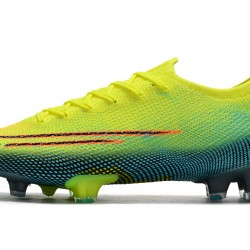 Kopačky Nike Mercurial Vapor 13 Elite FG Neon Zelená Modrý