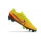 Kopačky Nike Mercurial Vapor 13 Elite FG Neon Zelená Modrý